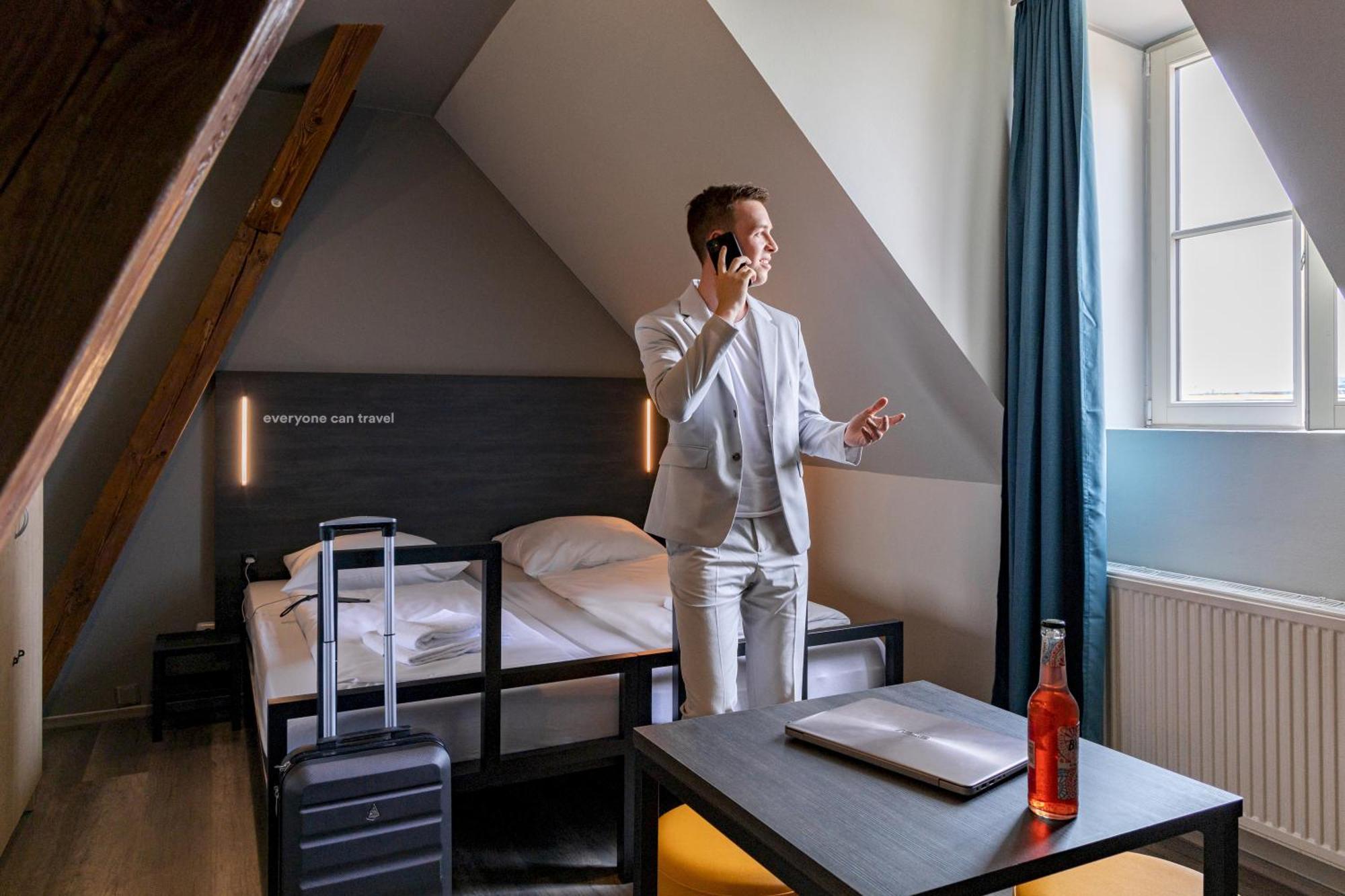 A Pousada A&O Leipzig Hauptbahnhof Quarto foto